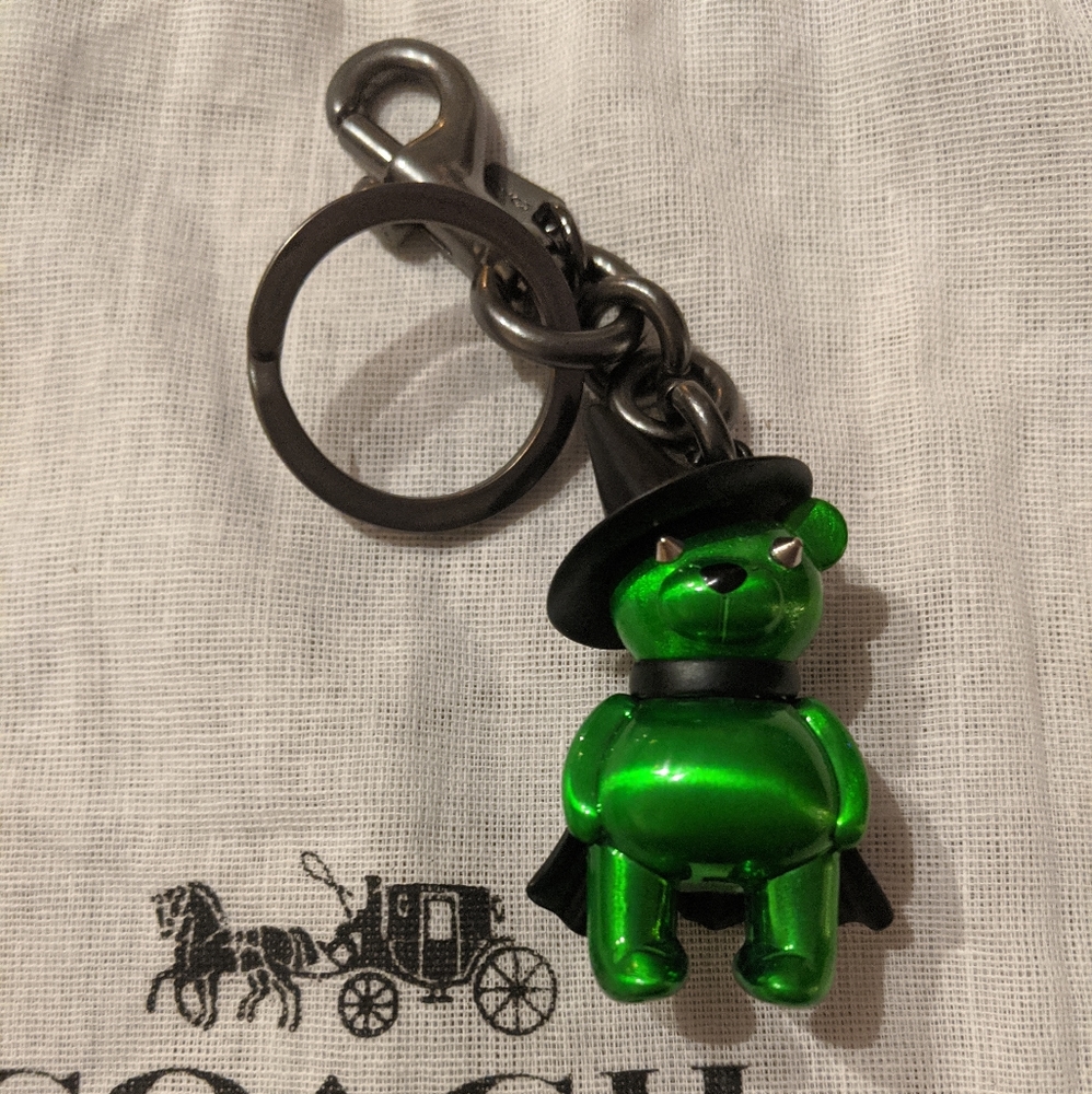 Coach Wizard of Oz bear key fob